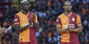 GALATASARAY, OSİMHEN VE SANE İÇİN İMZA TÖRENİ DÜZENLEDİ