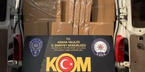 ADANA'da 4 MİLYON 840 BİN DOLDURULMUŞ MAKARON YAKALAMASI