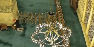 AYASOFYA'DA YANGIN ÇIKARAN ŞÜPHELİ TUTUKLANDI