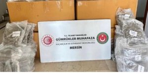 MERSİN LİMANI'NDA 587 KİLO UYUŞTURUCUYA EL KONULDU