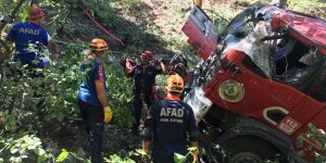 Osmaniye'de yangına giden arazöz devrildi: 1 Şehit