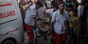 İSRAİL'İN SABAH SAATLERİNDE GAZZE'YE DÜZENLEDİĞİ SALDIRILARDA 5'İ ÇOCUK 24 FİLİSTİNLİ YAŞAMINI YİTİRDİ