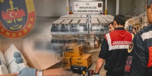 VİDEO / ANTALYA'DA 119 BİN 500 LİTRE SAHTE ALKOL ELE GEÇİRİLDİ!