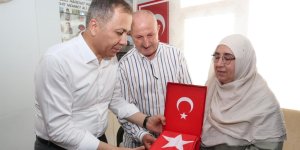 BAKAN YERLİKAYA, ŞEHİT POLİS DOĞAN'IN AİLESİNİ ZİYARET ETTİ