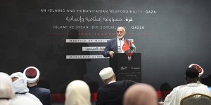İSLAM ALİMLERİ VAKFI BAŞKANI HACIMÜFTÜOĞLU: GAZZE'DE İNSANLIK YANIYOR