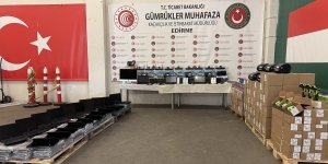 KAPIKULE VE HAMZABEYLİ’DE KAÇAK EŞYA OPERASYONU