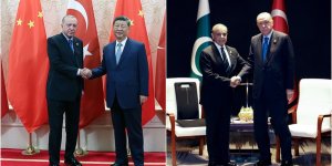 CUMHURBAŞKANI ERDOĞAN'DAN ÇİN'DE DİPLOMASİ TRAFİĞİ