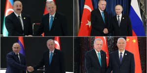 CUMHURBAŞKANI ERDOĞAN, ÇİN'DE İKİLİ GÖRÜŞMELERİNİ SÜRDÜRÜYOR