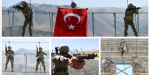 POLİS ÖZEL HAREKAT TİMLERİ ZORLU GÖREVLER İÇİN SIKI EĞİTİMDEN GEÇİYOR