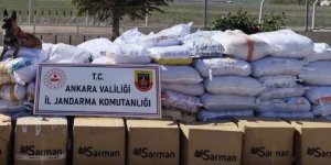 ANKARA'DA 6 TON 100 KİLOGRAM KAÇAK TÜTÜN ELE GEÇİRİLDİ!