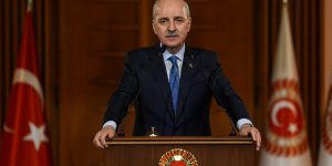 TBMM BAŞKANI KURTULMUŞ, KATAR ŞURA MECLİSİ BAŞKANI GHANİM İLE GÖRÜŞTÜ