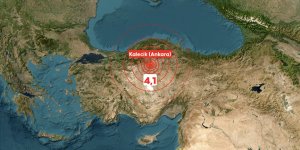 ANKARA'DA 4,1 BÜYÜKLÜĞÜNDE DEPREM