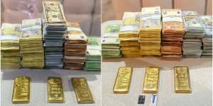 Manavgat Belediyesi'ne yönelik operasyonda zirai depoya saklanmış altın ve döviz ele geçirildi