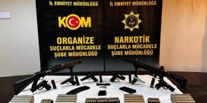 İZMİR'DE UYUŞTURUCU VE SİLAH KAÇAKÇILIĞI OPERASYONU