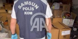SAMSUN'DA 83 BİN 600 MAKARON ELE GEÇİRİLDİ
