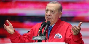CUMHURBAŞKANI ERDOĞAN: TÜM DÜNYADA ARTIK TÜRK SAVUNMA SANAYİİNİN HAMLELERİ KONUŞULUYOR