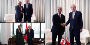 CUMHURBAŞKANI ERDOĞAN'IN NEW YORK'TA İKİLİ TEMASLARI SÜRÜYOR