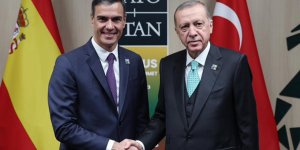 CUMHURBAŞKANI ERDOĞAN, İSPANYA BAŞBAKANI SANCHEZ İLE GÖRÜŞTÜ