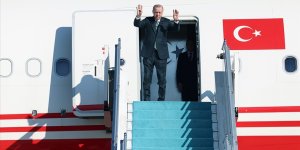 CUMHURBAŞKANI ERDOĞAN AZERBAYCAN'A GİTTİ