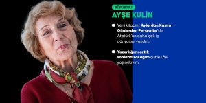 AYŞE KULİN YAZARLIK SERÜVENİNİ AA'YA ANLATTI..