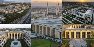 KKTC Cumhurbaşkanlığı Yerleşkesi'nin ikinci etabının inşası hızla sürüyor