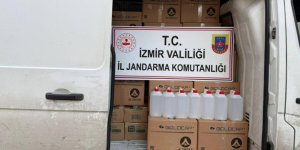 İZMİR’DE 1 TON ETİL ALKOL ELE GEÇİRİLDİ!