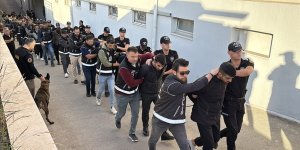 BAYĞARALAR SUÇ ÖRGÜTÜ'NE YÖNELİK OPERASYONLARDA YAKALANAN 95 ZANLI ADLİYEYE SEVK EDİLDİ