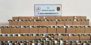 ANTALYA'DA JANDARMADAN KAÇAK TÜTÜN OPERASYONU