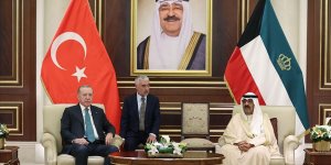 ERDOĞAN, KUVEYT EMİRİ EL SABAH İLE BİR GÖRÜŞME GERÇEKLEŞTİRDİ