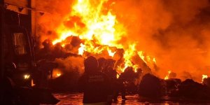 Samsun'da geri dönüşüm fabrikasında çıkan yangın kontrol altına alındı