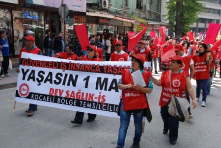 1 Mayıs Kocaeli’nde Coşkuyla Kutlandı