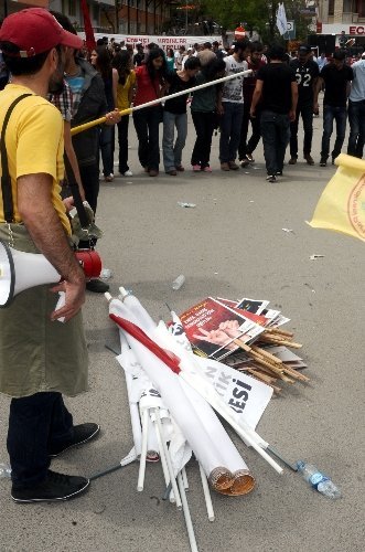 1 Mayıs'ta taşeronlu kutlama