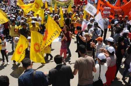 1 Mayıs'ta taşeronlu kutlama