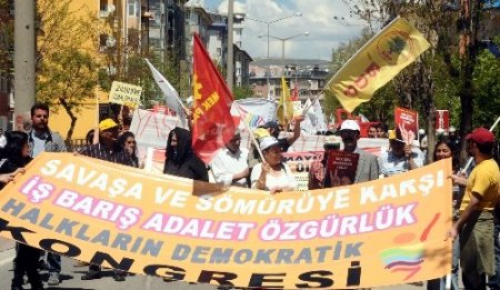 1 Mayıs'ta taşeronlu kutlama