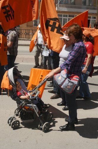 1 Mayıs'ta taşeronlu kutlama