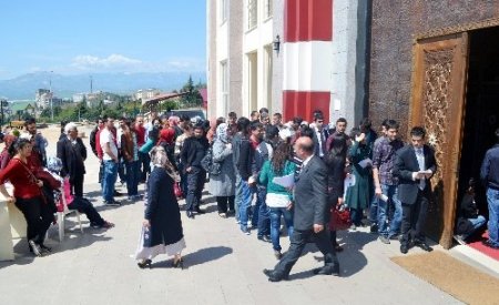 10 kişilik zabıt kâtipliği kadrosuna 524 kişi başvurdu