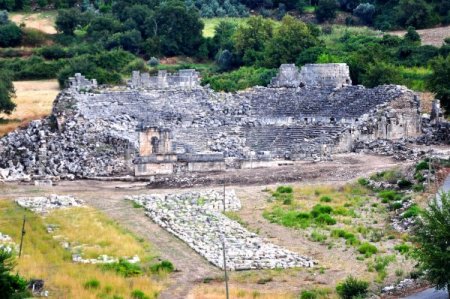 11 bin yıllık Tlos, bilim adamları ve turistlerin ilgi odağı oldu