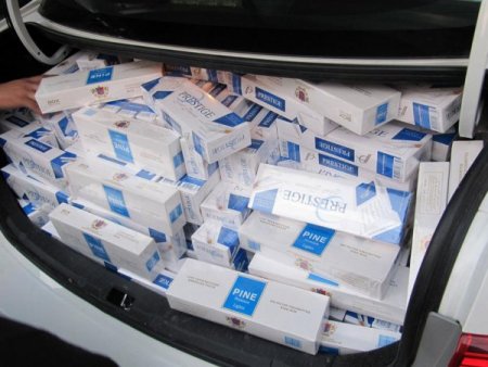 111 bin 520 paket kaçak sigara ele geçirildi