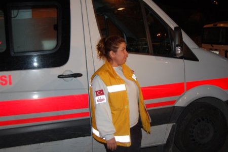 112 Acil Sağlık Ekipleri Saldırıya Uğradı