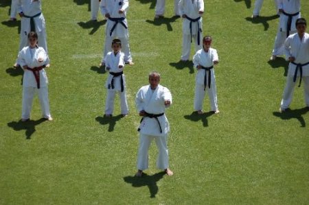 19 Mayıs Bayramı'nda Vali Yardımcısından Karate Gösterisi