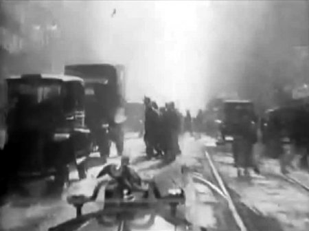 1920’lerin New York’u bir itfaiye aracının kamerasında