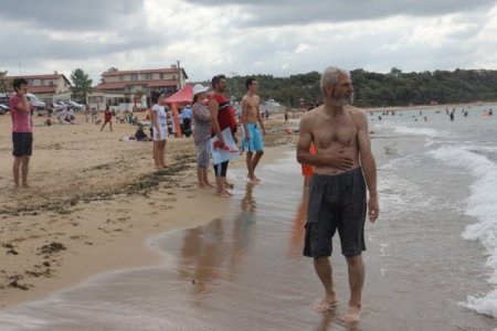 2 bin 500 kişiyi boğulmaktan kurtaran 'Sualtı kurtarma timi', tatbikat yaptı