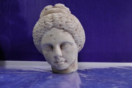 2 bin yıllık heykeller, sınırda ele geçirildi