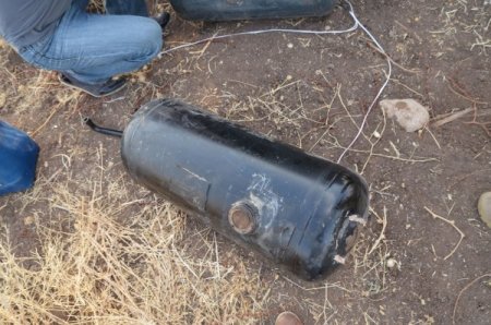 200 kilogramlık patlayıcının fotoğrafları basına dağıtıldı