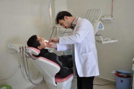 200 Öğrenci Diş Taramasından Geçirildi