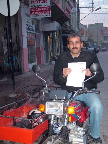 2008 Model Motosiklete 2007 Yılında Kaçak Köprü Geçiş Cezası Kesilmiş!