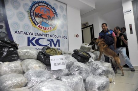 2012, Antalya'da uyuşturucu ile mücadele yılı oldu