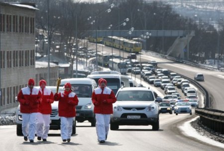2013 Kazan Üniversite Oyunları’nın meşalesi, Rusya turuna başladı