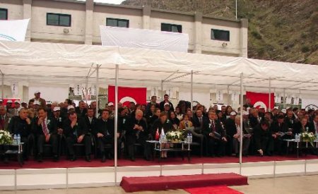 214 Milyon Tl Harcanan Cindere Barajı Törenle Açıldı