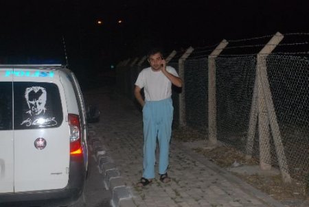228 Promil Alkolle Polis Aracına Çarptı